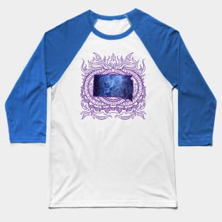 South Dakota Mandala Baseball T-Shirt